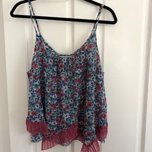 Flowy Floral Tank Top